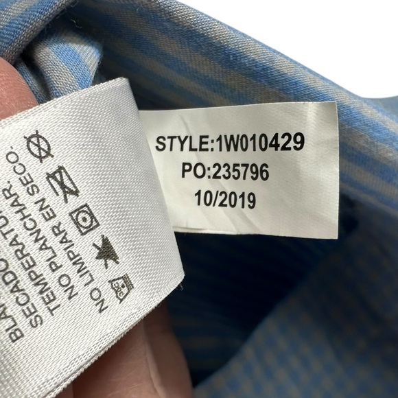 VINEYARD VINE Tucker Men's Performance Long Sleeve Button Down Collared Shirt L - Picture 5 of 7